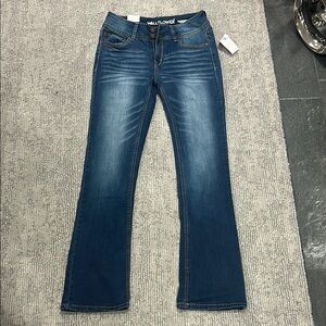 NWT Y2K Wallflower Blue Boot Cut Jeans Classic Style